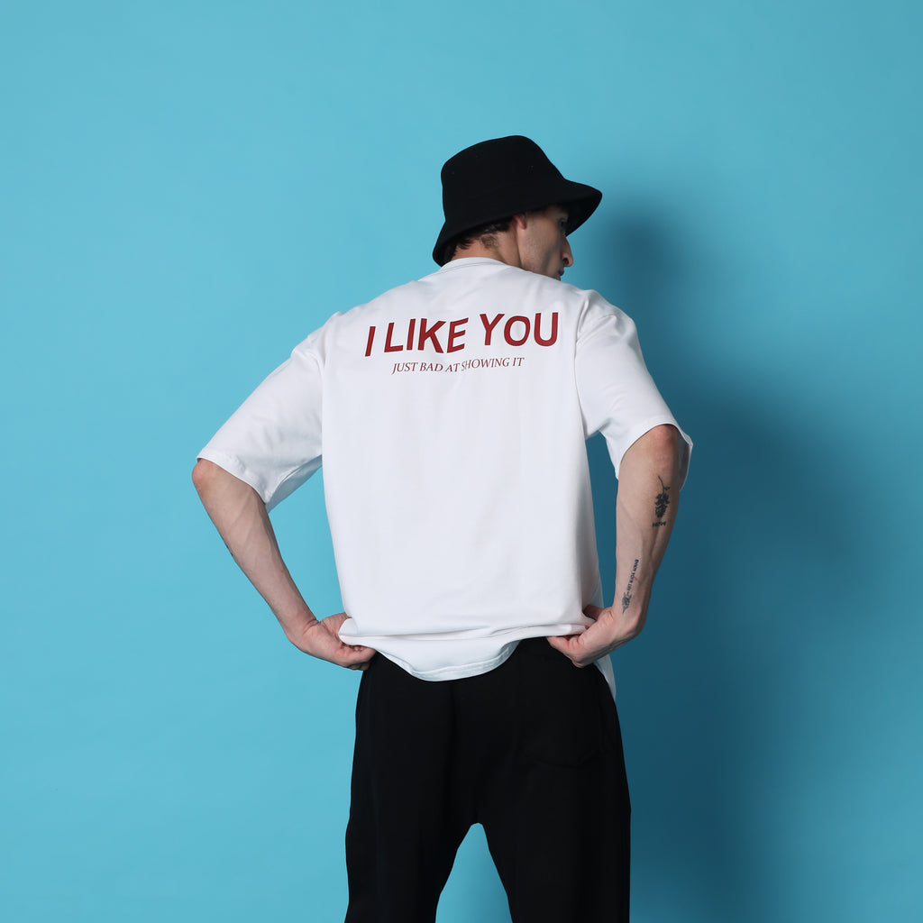 Silent Confession Oversized Tee