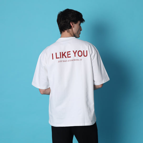 Silent Confession Oversized Tee