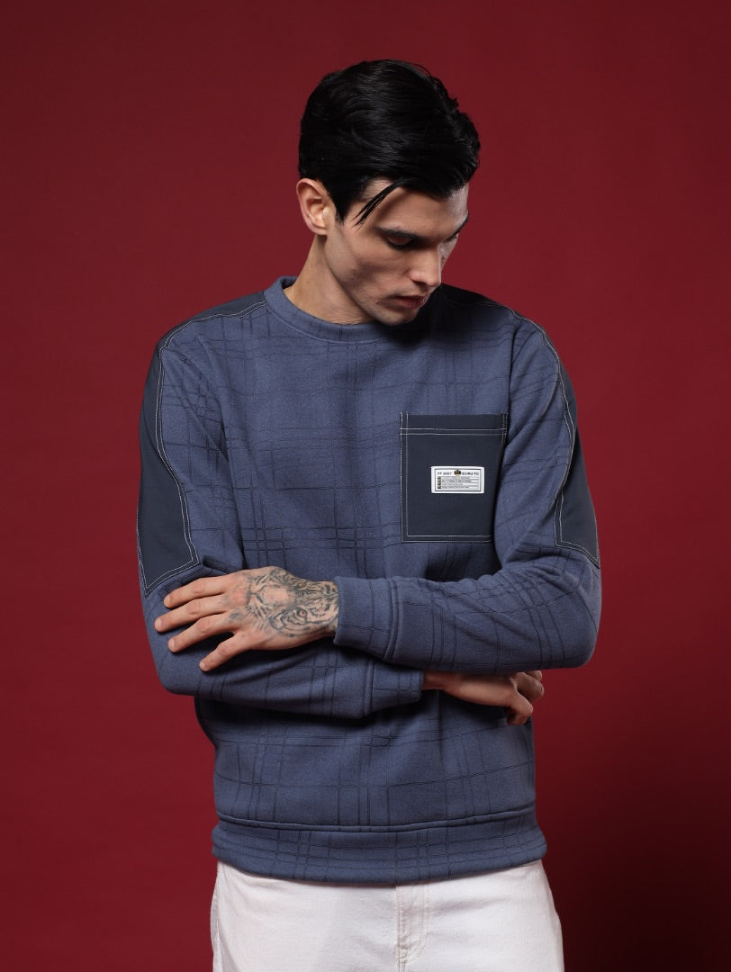 Blue Urbangrid Sweatshirt