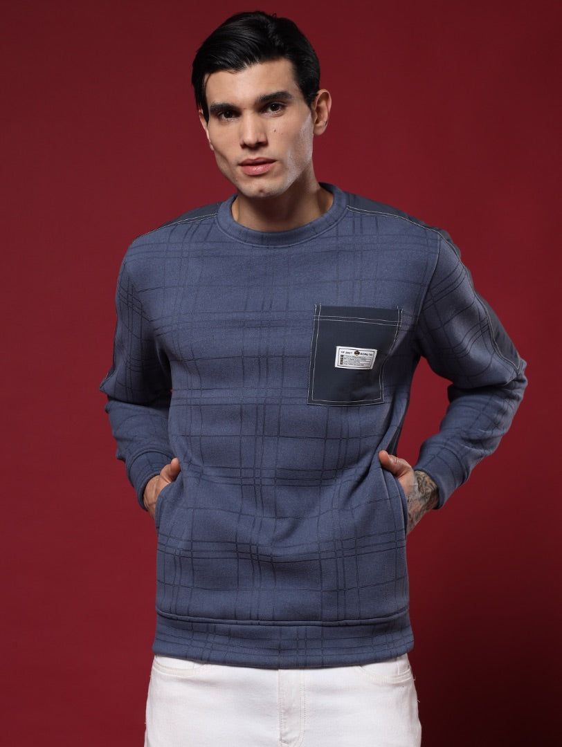 Blue Urbangrid Sweatshirt