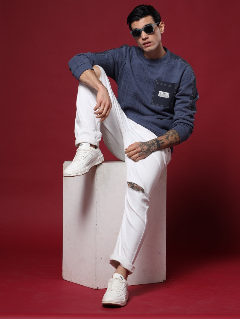 Blue Urbangrid Sweatshirt