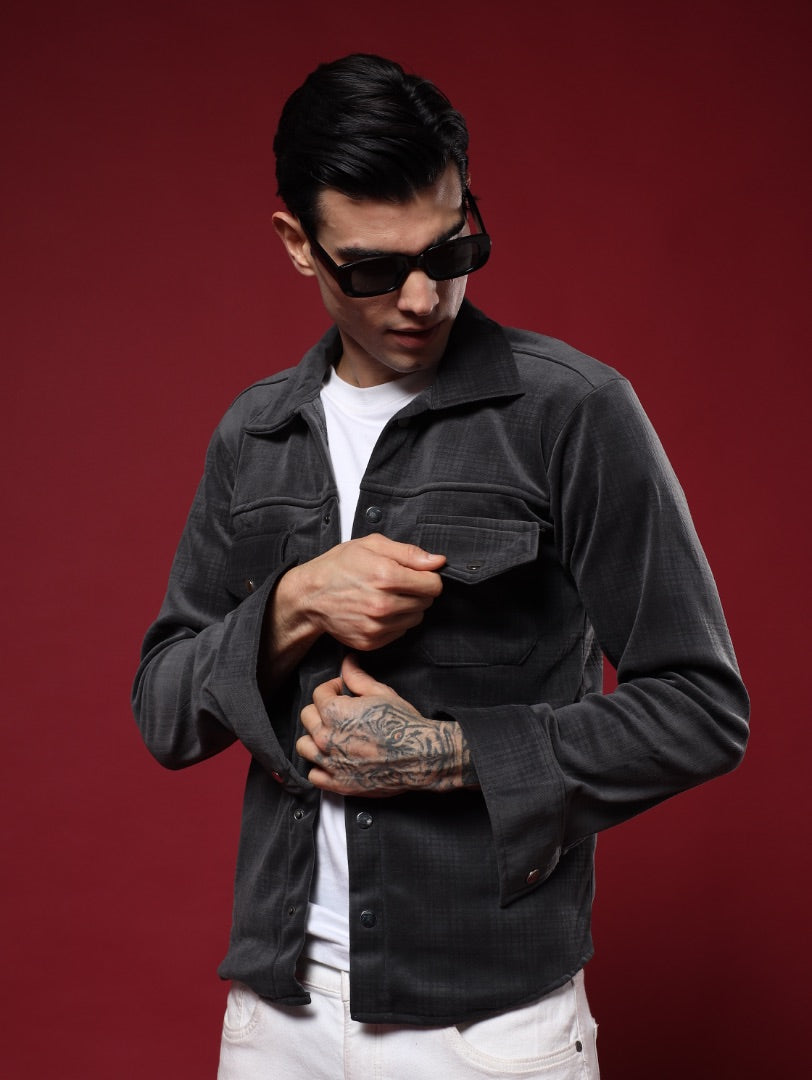 Graphite Oversized Shirt