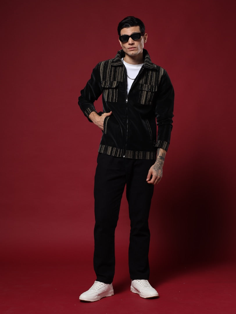 Black Beatline Jacket