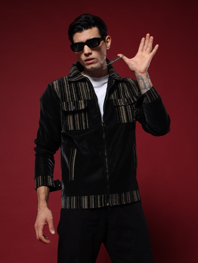Black Beatline Jacket
