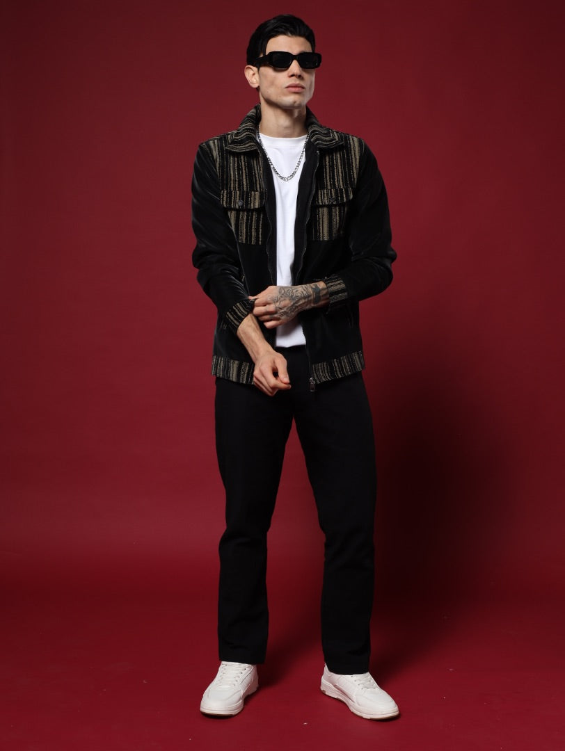 Black Beatline Jacket