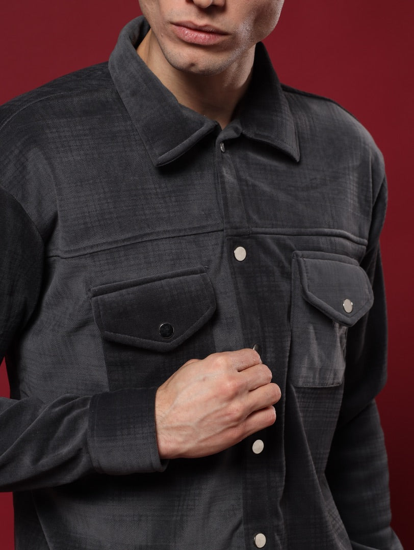 Graphite Oversized Shirt