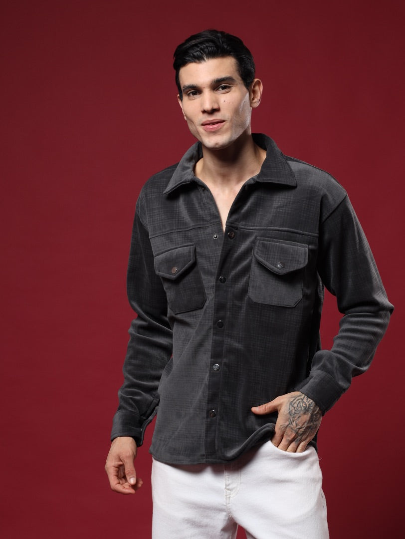 Graphite Oversized Shirt