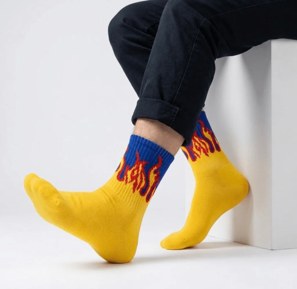 Smoked Blaze™ Socks | Ankle Length