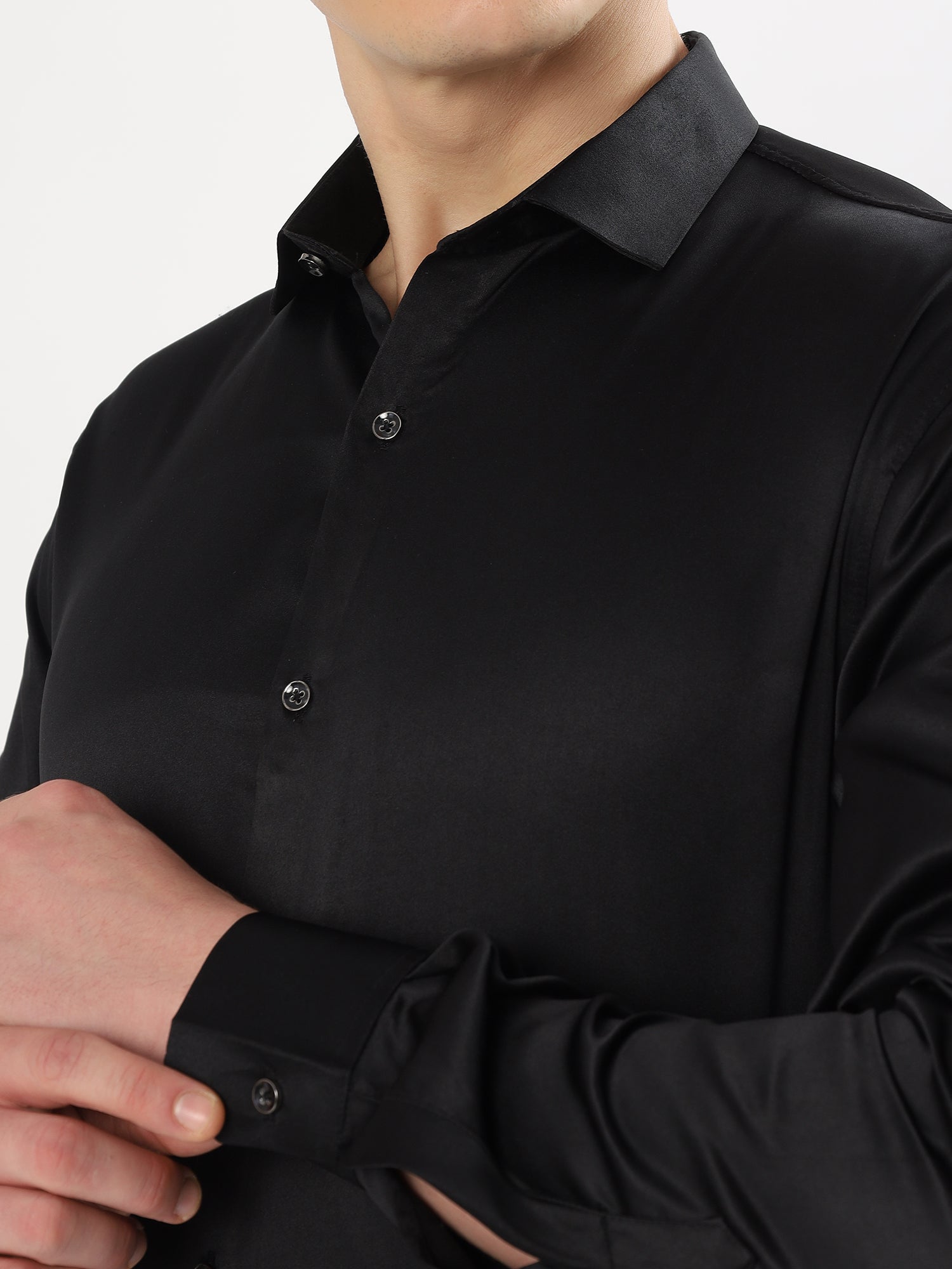 Black Luxe Shirt