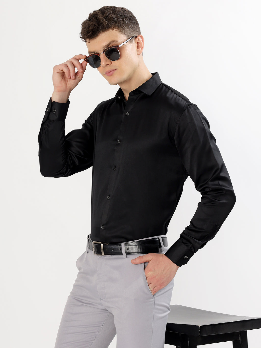Black Luxe Shirt
