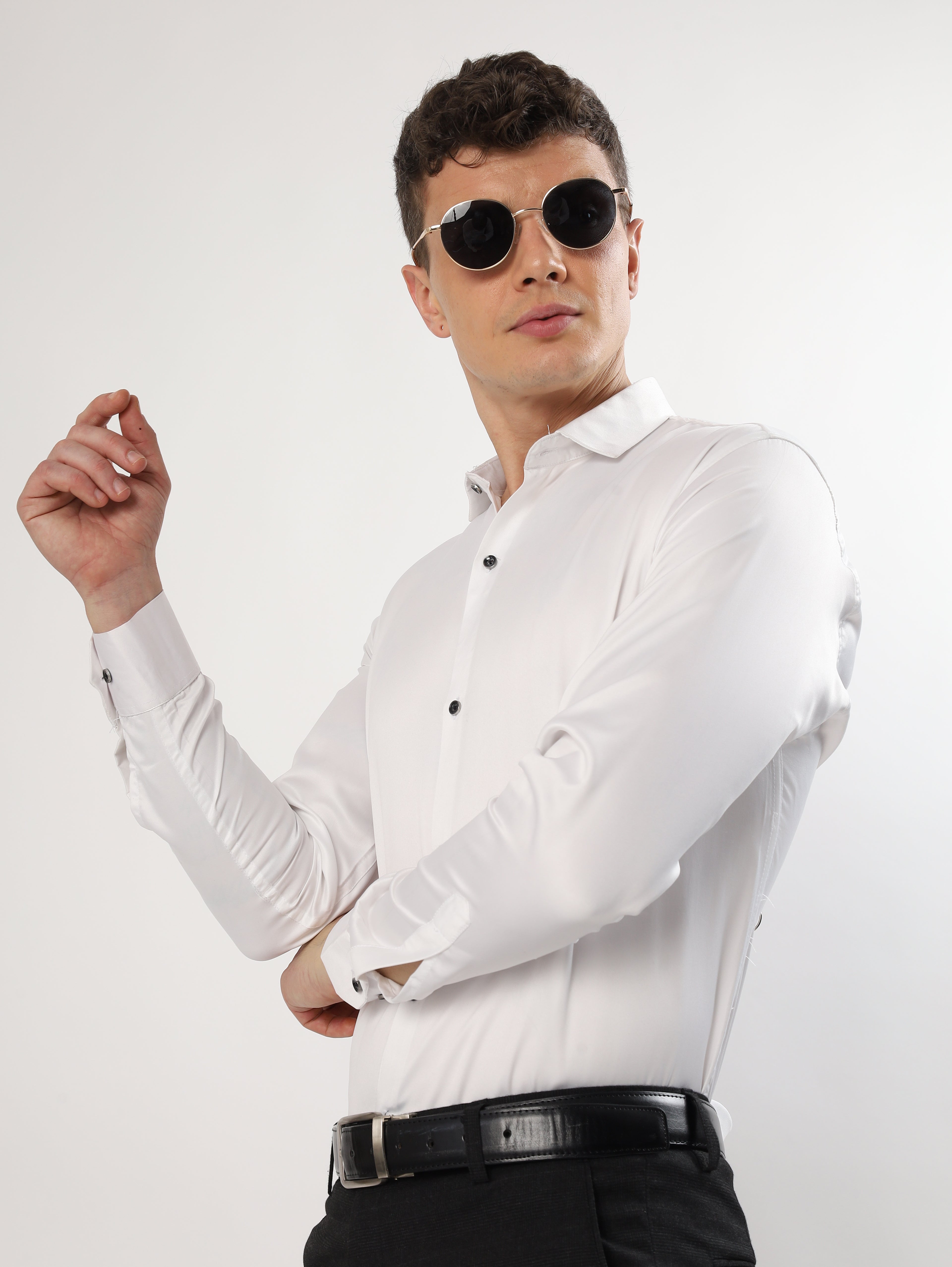 White Luxe Shirt