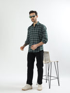 Green Check Shirt