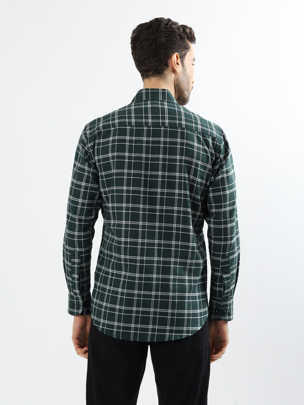 Green Check Shirt