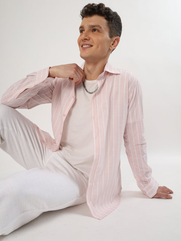 Light Pink Striped