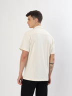 Oversized Cream Horizon Shirt