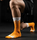 Yellow Urban Flames™ Socks | Full Length