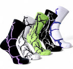 Darkgreen ThunderLeaf™ Socks | Full Length
